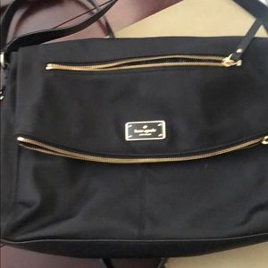 COPY - Kate spade black large cross body and top handle. Width 16 inch X 10 in …